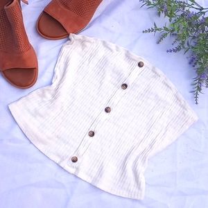 2/$12 AEO Strapless Top